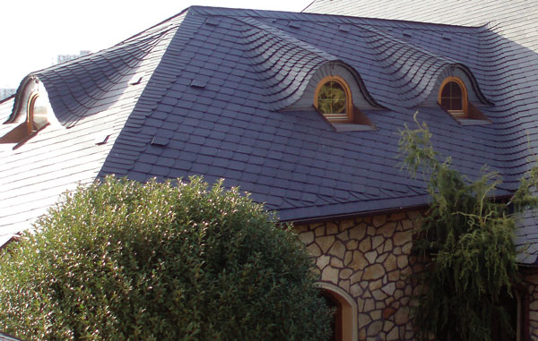 How To Identify Your Roof Slate - Spanish black slate roof. How To Identify Your Roof Slate - Spanish black slate roof.